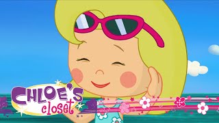 Chloes Closet  A Day at the Beach  Full Episodes  Cartoons for Kids [upl. by Kinsley310]