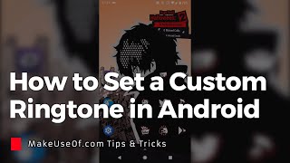 How to Set a Custom Ringtone on Android [upl. by Tressa631]