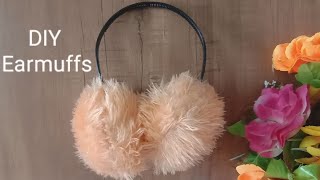 DIY Earmuffs  How to make earmuffs at home [upl. by Onafets]