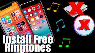 How To Install Free Ringtones For iPhone 11 12 8 iPhone SE No Computer or Jailbreak [upl. by Niamjneb189]