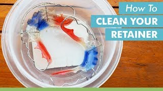 How To Clean Your Retainer [upl. by Nylimaj]