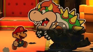 Paper Mario Color Splash Walkthrough Finale  Black Bowsers Castle Final Boss amp Ending [upl. by Stempson]