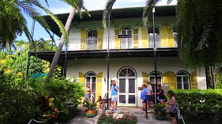 Hemingway House  Key West Florida [upl. by Nawtna]