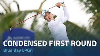 Condensed First Round  2024 Blue Bay LPGA [upl. by Aisad]