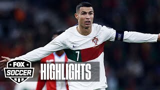 Luxembourg vs Portugal Highlights  UEFA European Qualifiers [upl. by Irac]