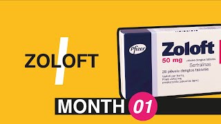 Zoloft Experience  1 Month of Sertraline [upl. by Aldon]