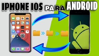 Como transferir arquivos entre iPhone e Android [upl. by Herwig]