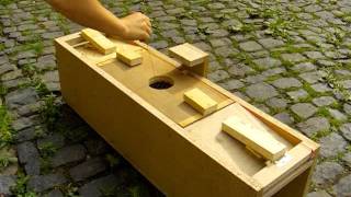 Selfmade Marten Trap  Selbstgebaute Marderfalle DIY [upl. by Meryl99]