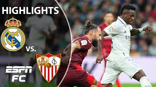 Real Madrid vs Sevilla  LaLiga Highlights  ESPN FC [upl. by Massie]