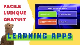 Learning Apps  simple et efficace [upl. by Onairda710]