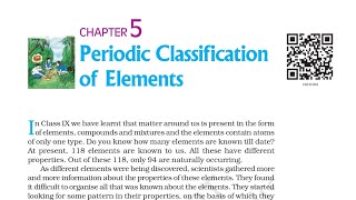 Periodic Classification of Elements 01  History of Classification of Elements  Class 10  NCERT [upl. by Pulchia]