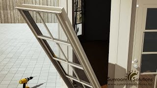 Sunroom Solutions  Installation [upl. by Nnylarat214]