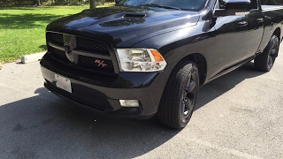 Dodge Ram Side Mirror Light Puddle Light Replacement  Installation [upl. by Sugirdor]