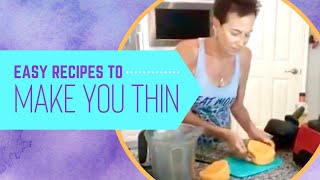 Easy Recipes to Make You Thin  Chef AJ Live [upl. by Adall]