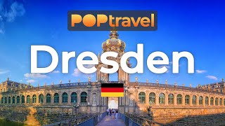 DRESDEN Germany 🇩🇪  Central City Tour in Summer  4K 60fps [upl. by Silado138]