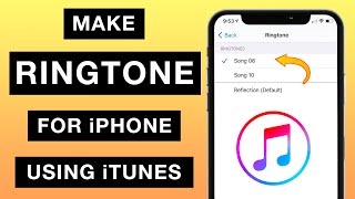 Make Ringtone for iPhone using iTunes 2021  UPDATED [upl. by Atahs]