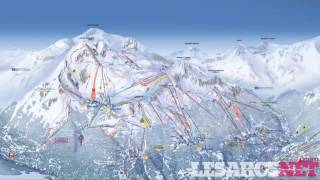 A guide to the Pistes of Les Arcs [upl. by Htinek]