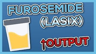 Furosemide Lasix Nursing Drug Card Simplified  Pharmacology [upl. by Manouch]