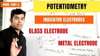 POTENTIOMETRY I INDICATOR ELECTRODE I PART3 I HINDI [upl. by Tresa113]