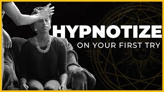 How to Hypnotize someone on your FIRST try [upl. by Soigroeg]