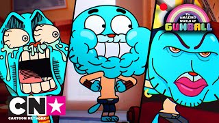 Gumball csodálatos világa  Gumball legviccesebb arcai  Cartoon Network [upl. by Ahsonek]