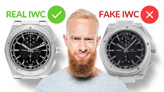 HOW TO SPOT A FAKE IWC WATCH [upl. by Nnaecyoj701]