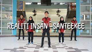 Lagu Tema Realiti Insan  Santeekee by PM KKTAZ MHS 1718 [upl. by Annayrb]