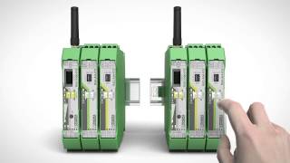 Quickly and easily transmit wireless IO signals with Radioline  Phoenix Contact [upl. by Deste]