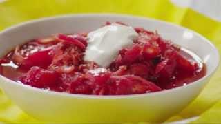 How to Make Borscht  Soup Recipes  Allrecipescom [upl. by Woodberry]