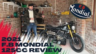 FB Mondial HPS 125cc 2021 Euro 5 Motorcycle Review [upl. by Midan]