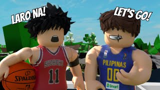 Sumali Ako Sa LIGA NG BASKETBALL  Roblox BROOKHAVEN [upl. by Hanoy]