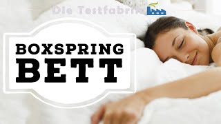 🛌 Boxspringbett Test 2024 – 🏆 Die besten Boxspringbetten [upl. by Rockwood]