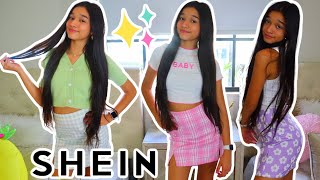 SHEIN CLOTHING HAUL AND TRY ON FOR TEENS 2020💗 [upl. by Yerffoj]