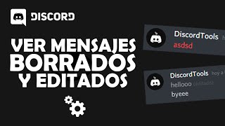 Ver mensajes BORRADOS y EDITADOS en DISCORD  Plugin  2021 [upl. by Iveson]