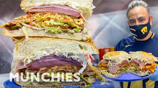 The Biggest Tortas in NYC  Street Food Icons [upl. by Foss]