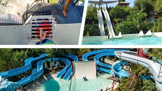 All Water Slides at Caneva Aquapark Italy GoPro POV [upl. by Maury]