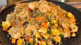 How to make Shrimp Fried Rice [upl. by Ketchan61]