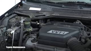 How to inspect power steering fluid Toyota RAV4 [upl. by Rizzi615]