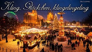 Kling Glöckchen klingelingeling German Christmas songEnglish translation [upl. by Akieluz]