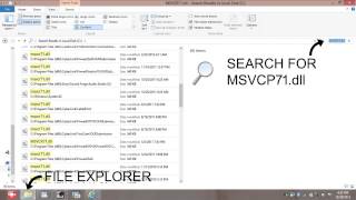 FREE WITHOUT DOWNLOADS FIX YOUR MISSING msvcp71dll FILE [upl. by Morgenthaler]