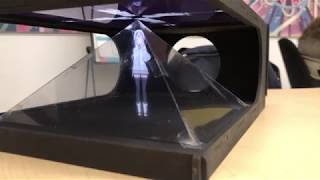 DIY hologram projector [upl. by Ylim]