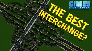 Partial Cloverleaf Interchange Tutorial ParClo  Cities Skylines [upl. by Ilyse562]