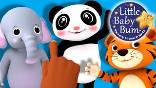 Eeny Meeny Miny Moe  Nursery Rhymes for Babies by LittleBabyBum  ABCs and 123s [upl. by Nesnar]