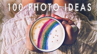 100 CREATIVE PHOTOGRAPHY IDEAS AT HOME using what you have [upl. by Yvan743]