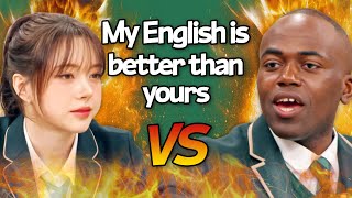 Almost Korean Jonathan vs American moons English Skill Battle 🔥 [upl. by Ylimme293]