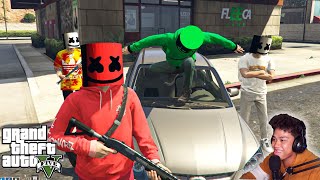 NAKAWAN LAHAT ng BANKO sa GTA 5 the greatest mission  Billionaire City RP [upl. by Eonak103]