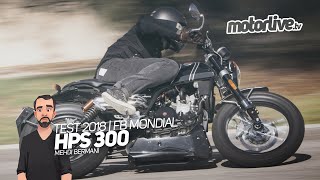 FB MONDIAL HPS 300  TEST 2018 [upl. by Grishilda983]