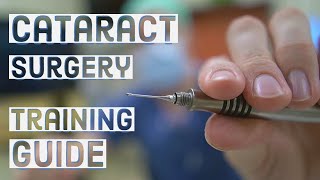 Phaco cataract surgery TRAINING GUIDE with artificial eyes [upl. by Eimrots]