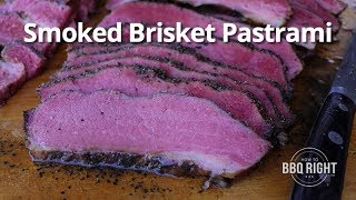 Smoked Brisket Pastrami  Homemade Pastrami Recipe [upl. by Oly]