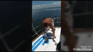 Injectadeck Installation for large areas or small boat deck soft spots [upl. by Retniw72]